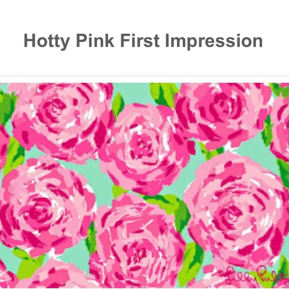 Lilly Pulitzer Rare Hotty Pink First Impression Size 2 Keetan Dress - Picture 13 of 13